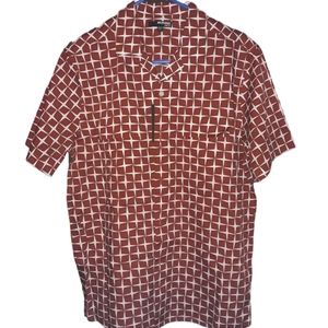 Murano Men's size Large button up shirt